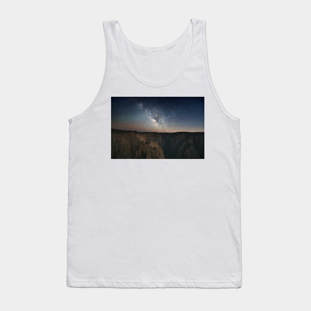 Black Canyon Milky Way Tank Top by dawn2dawn